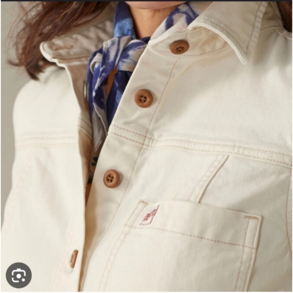 Duluth Trading Posts Linen Khaki Short dress Utility Dress Size Large - Picture 3 of 3